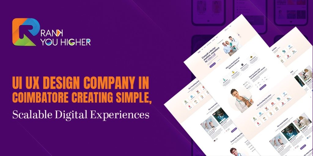 UI UX Design Company in Coimbatore | RankYouHigher