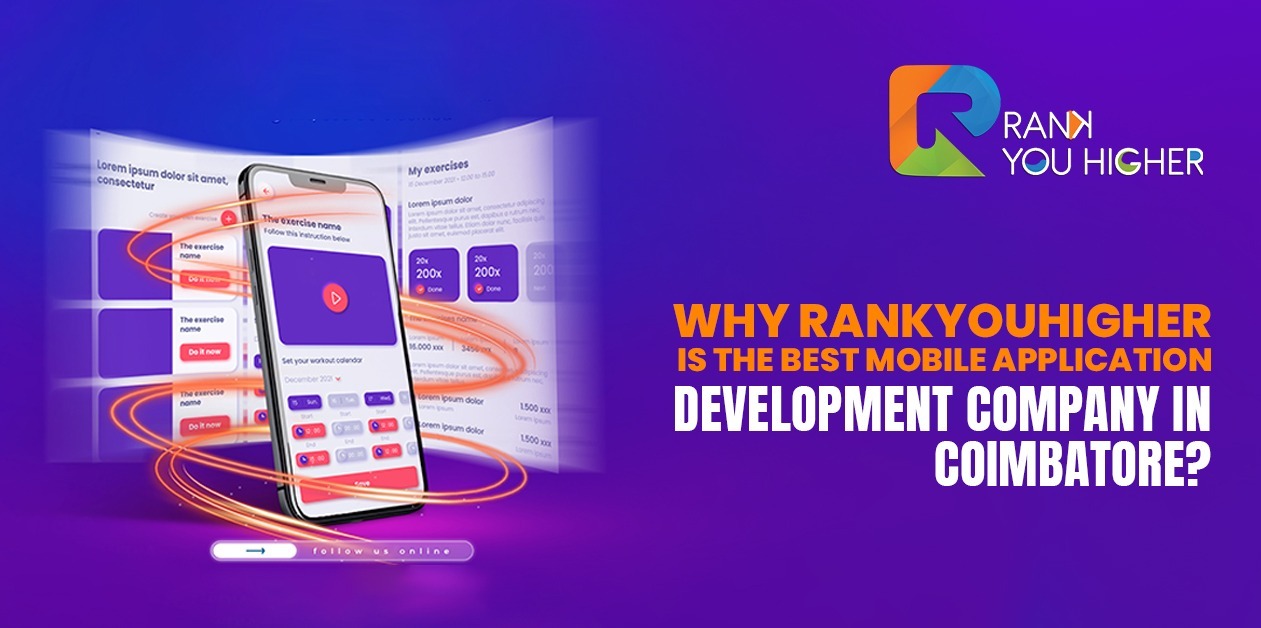 Mobile Application Development Company in Coimbatore | RankYouHigher