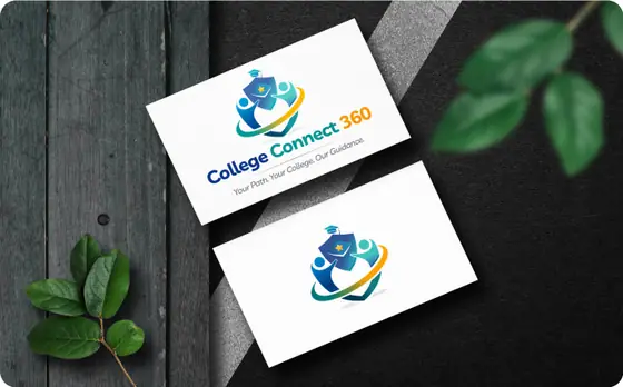 College Connect 360 logo mockup