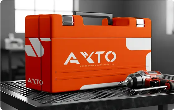 AXTO branding in use