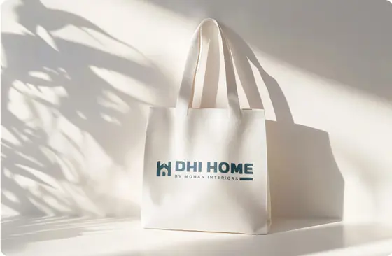 DHI Home logo mockup