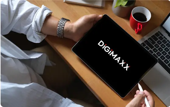 Digimaxx branding in use