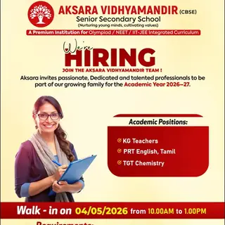 Aksara Vidhyamandir social media post 1