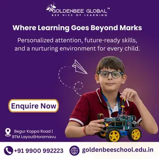 Goldenbee Global School social media post 2