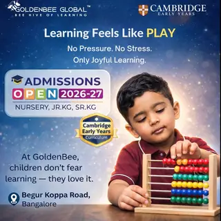 Goldenbee Global School social media post 4