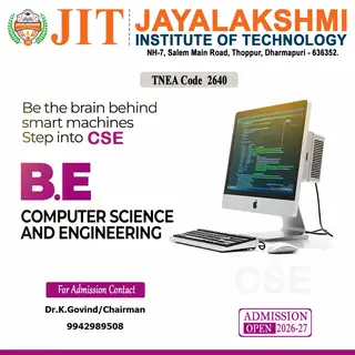 Jayalakshmi Institute of Technology social media post 2