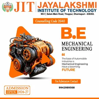 Jayalakshmi Institute of Technology social media post 4