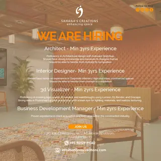 Sahanas Creations Architects - Best Interior Designers social media post 3
