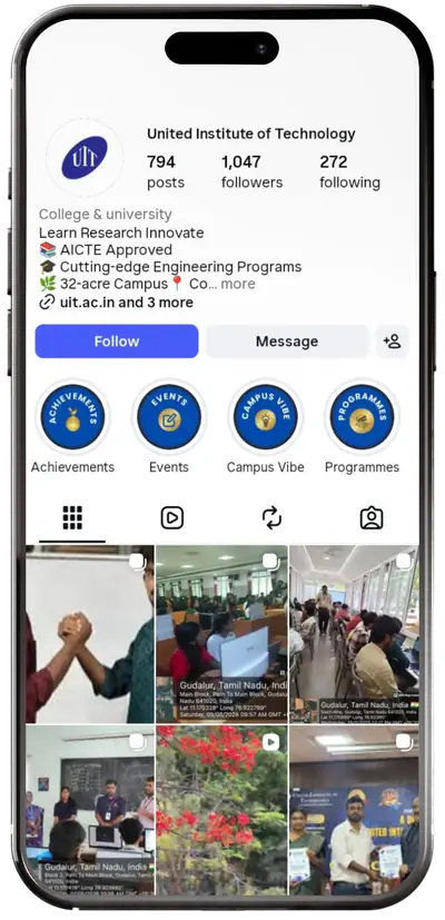 United Institute of Technology Instagram profile