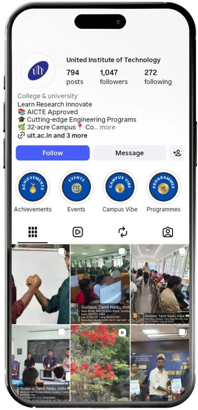 UTA Financial Services Instagram profile