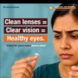 Clean lenses = Clear vision